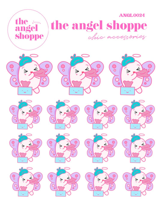 Allergies/ Sick Angel - character stickers