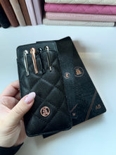 Noir Croc b6 planner cover