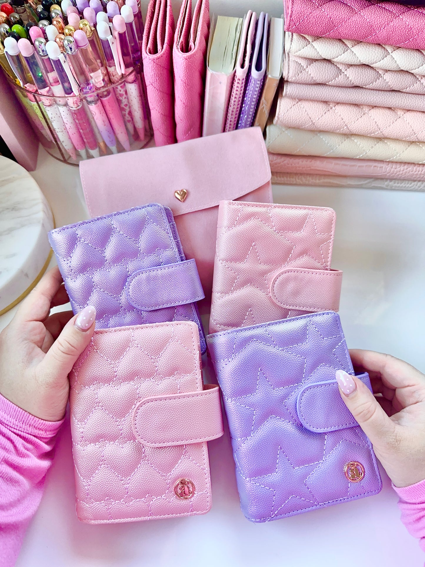 Stars & Heart planner covers