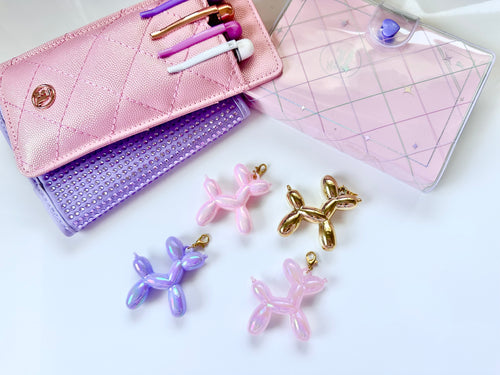 Birthday balloon acrylic charms