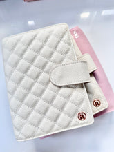 Vanilla Quilted B6 Planner Cover