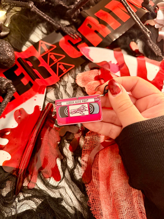 Horror VHS charm