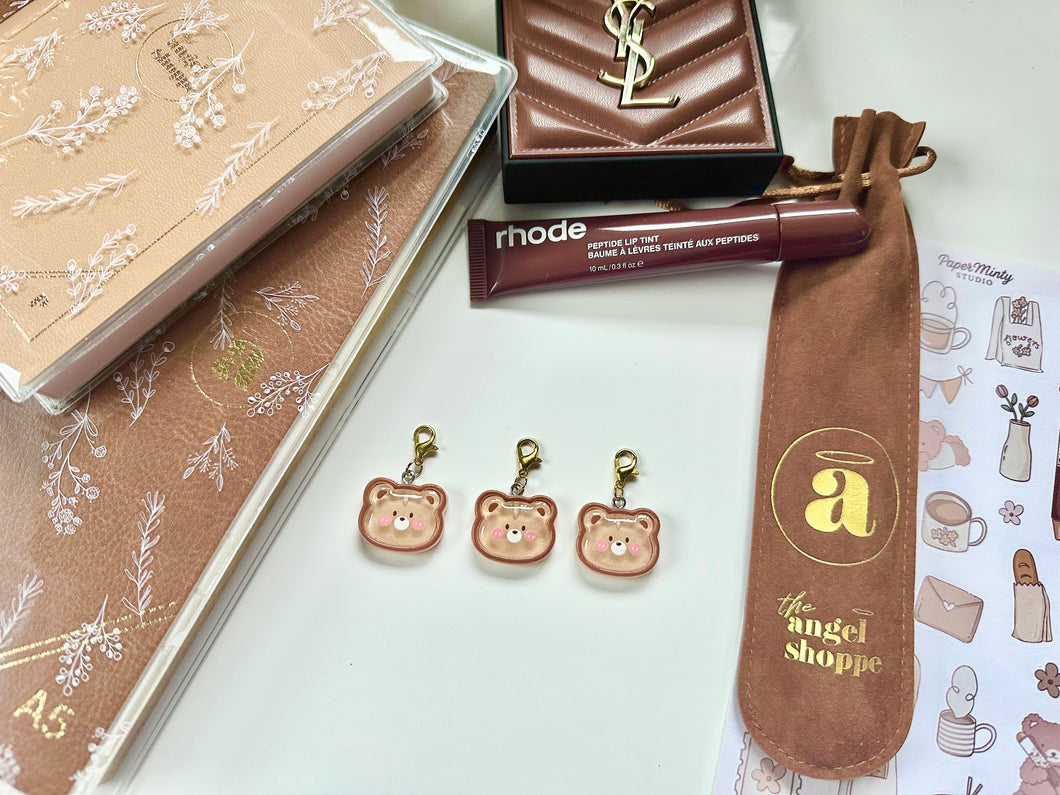 cute bear cookie charms