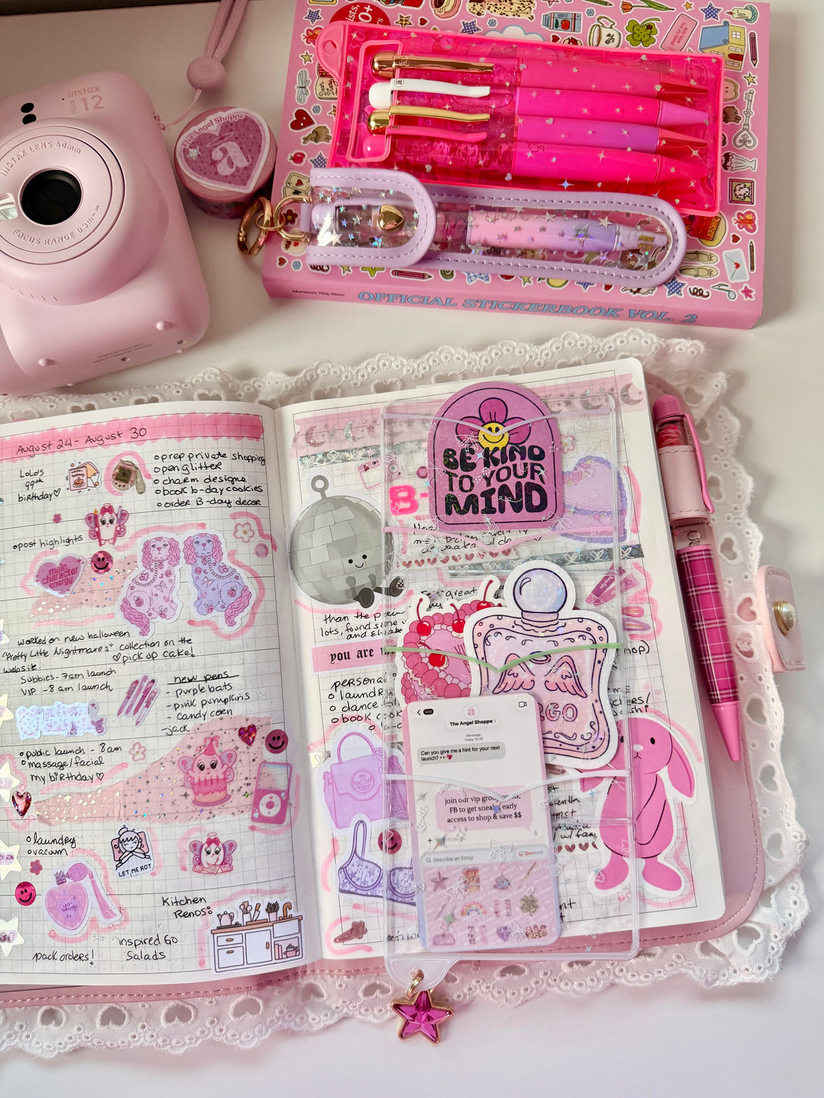 Page Markers/ Bookmarks/ planner page markers  - Hold that Thought