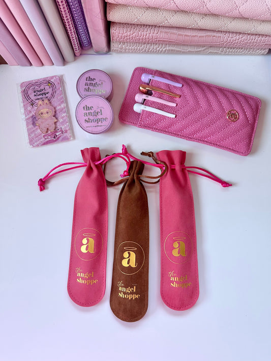 Luxury Velvet Pen Pouch - Limited Stock