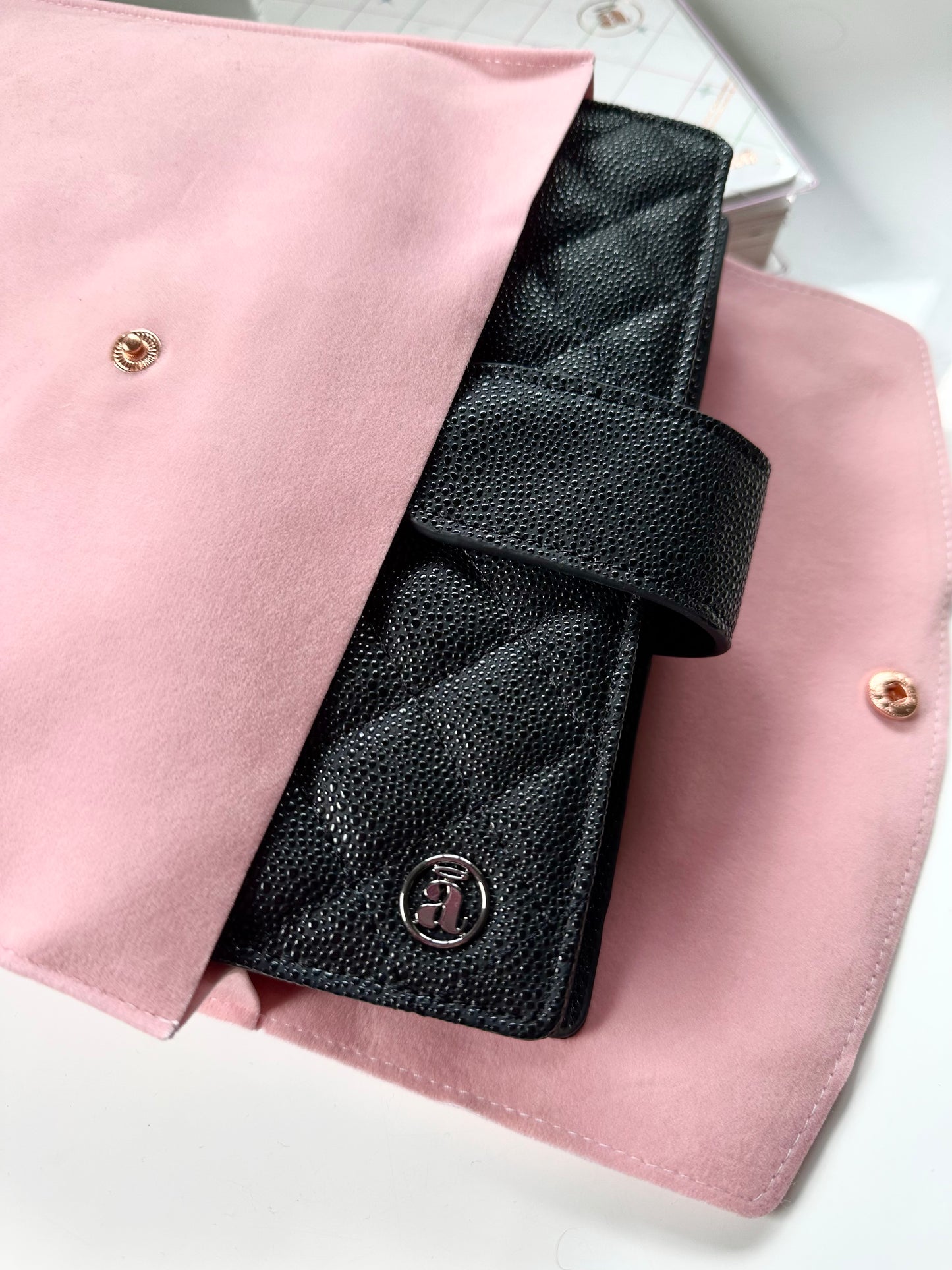 Luxe B6 Planner Cover - Classic Black