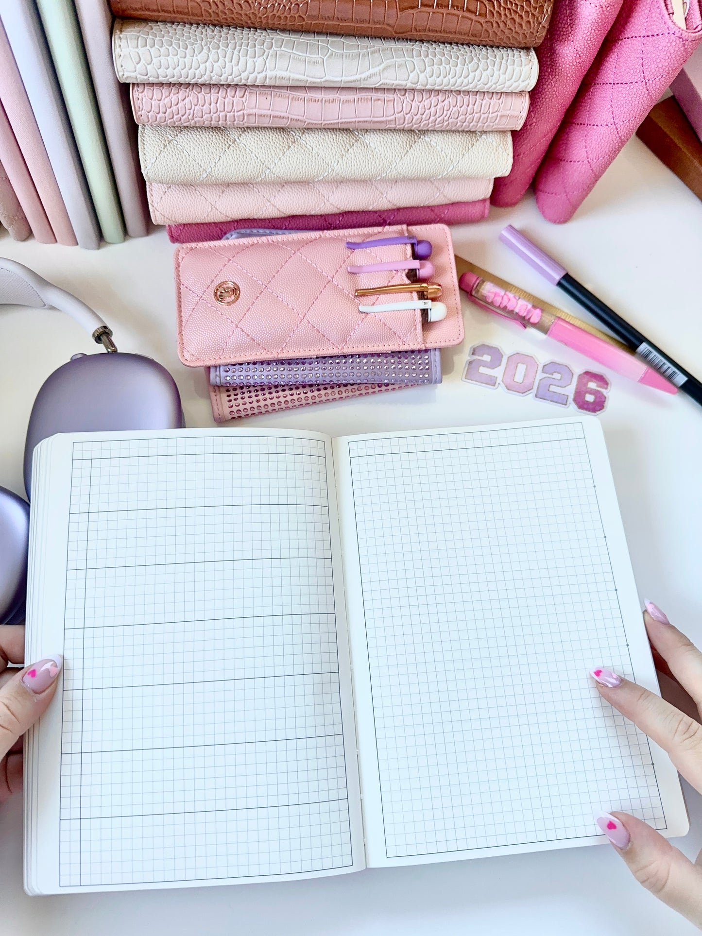 A5 TAS planners - white Tomoe River Paper