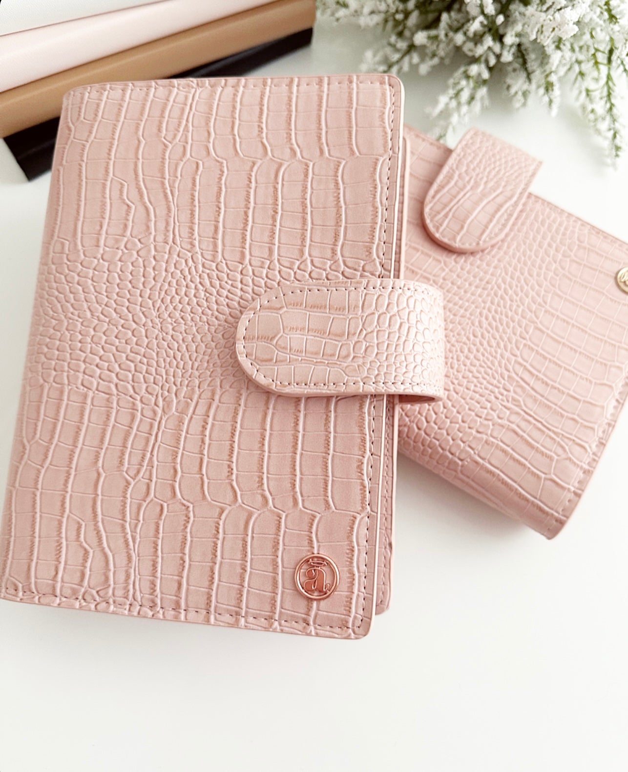 Luxe B6 Planner Cover - Paris Pink
