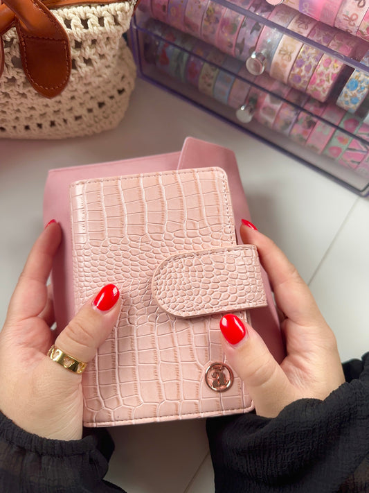 PARIS PINK CROC Passport Planner