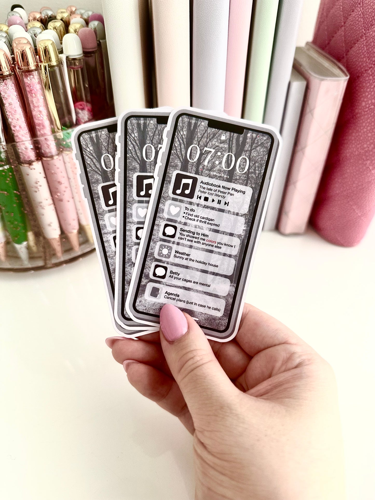 Taylor Swift Eras music phone stickers