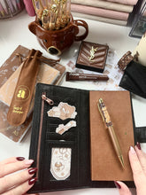 * 4 left * Caviar Black Quilted Weeks Cover