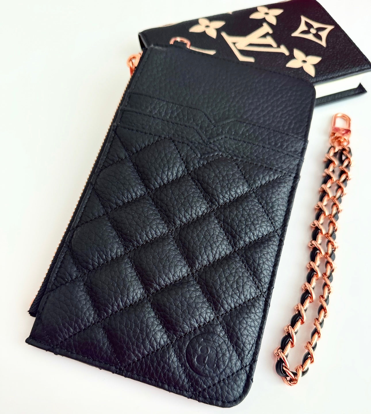 the Luxe Catch All (LCA) NOIR BLACK