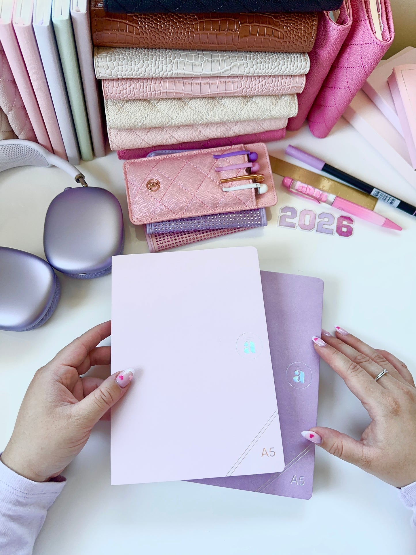 A5 TAS Notebook/ Journal - white Tomoe River Paper
