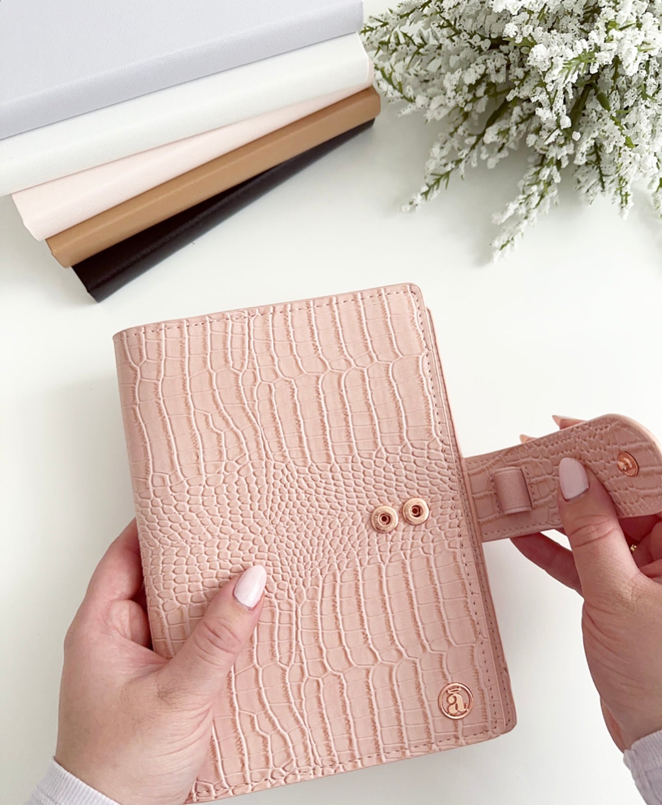 Luxe B6 Planner Cover - Paris Pink