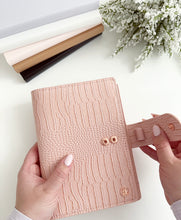 Load image into Gallery viewer, * 1 left * Luxe B6 Planner Cover - Paris Pink PRESALE *NO COUPON CODES!*