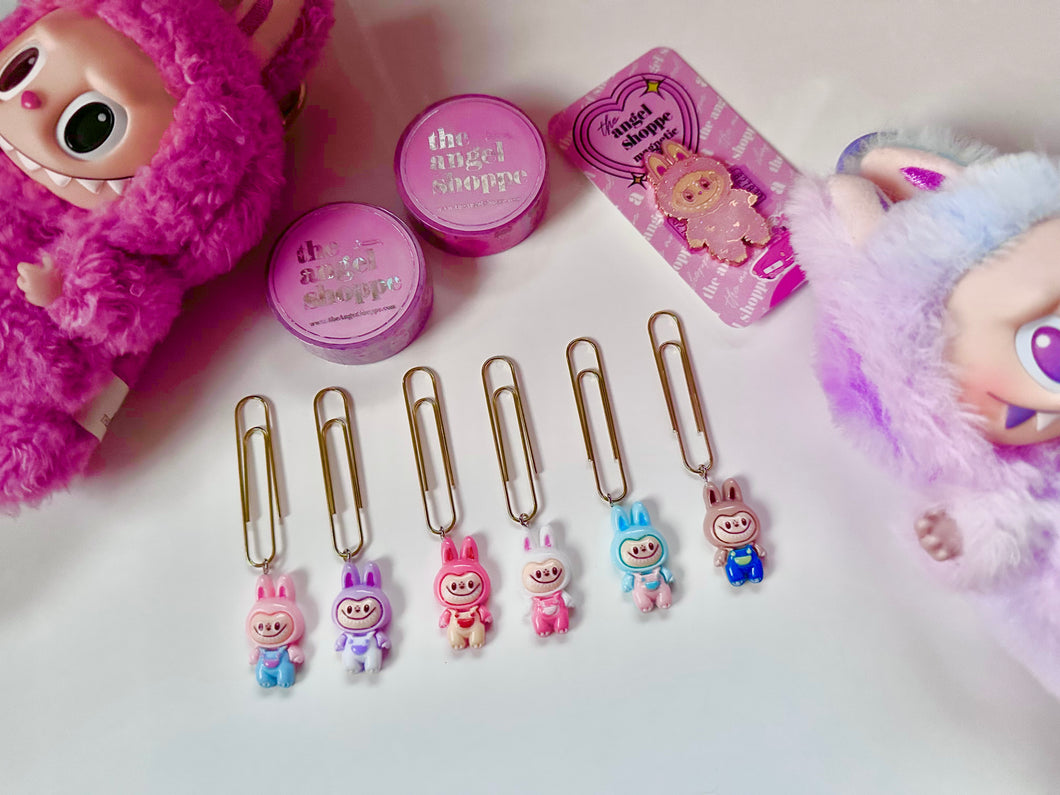 Cute Labubu clips