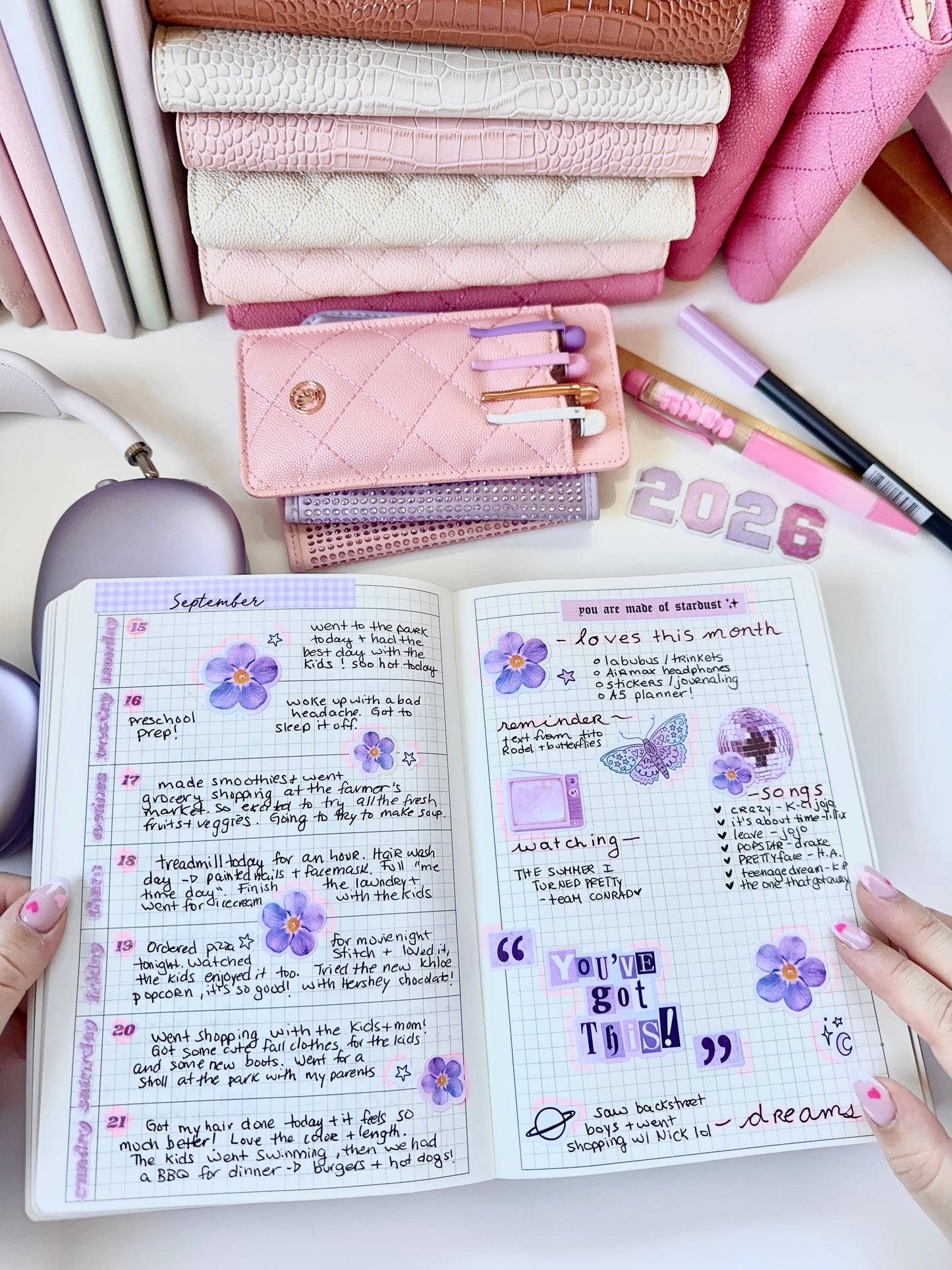A5 TAS planners - white Tomoe River Paper