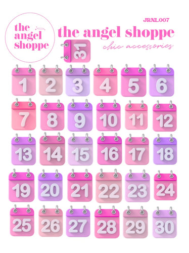 calendar date stickers