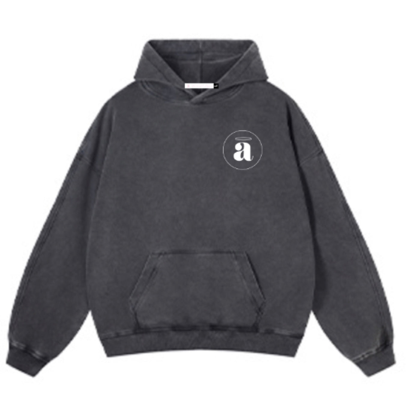 TAS sweater merch: Black Washed Hoodie
