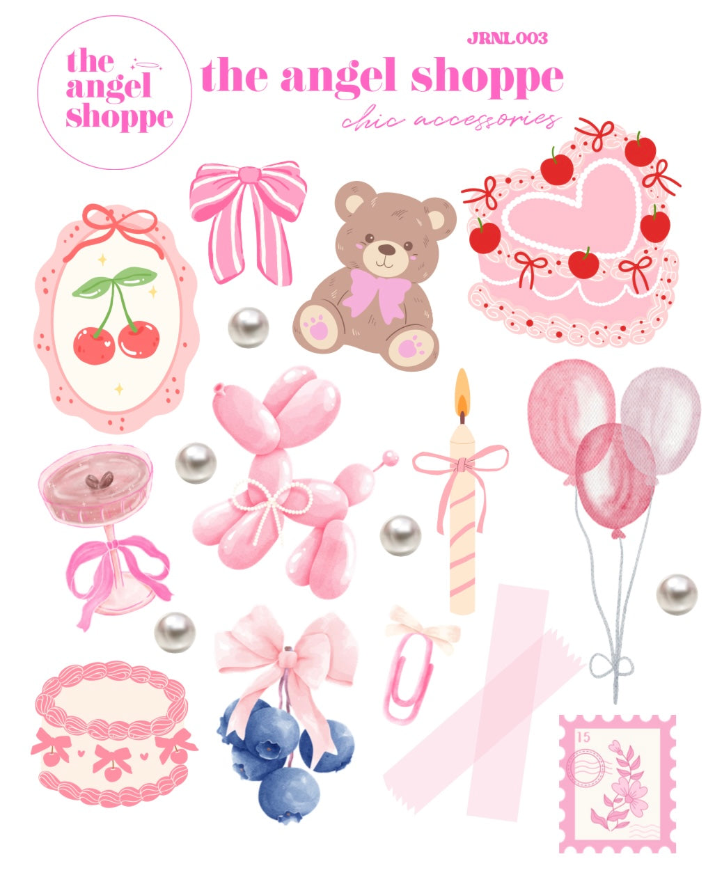 birthday girl stickers