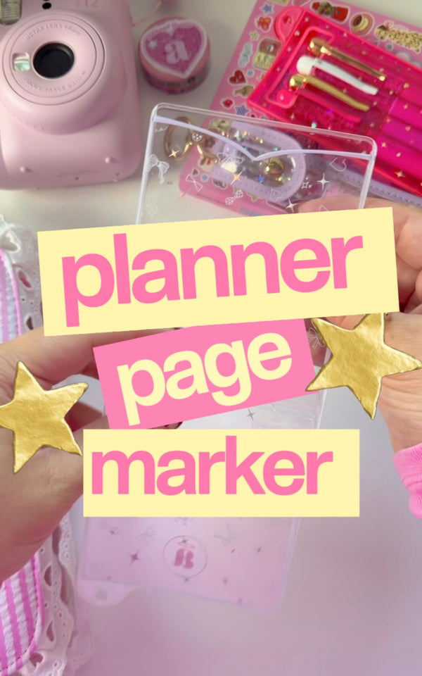 Page Markers/ Bookmarks/ planner page markers  - Hold that Thought