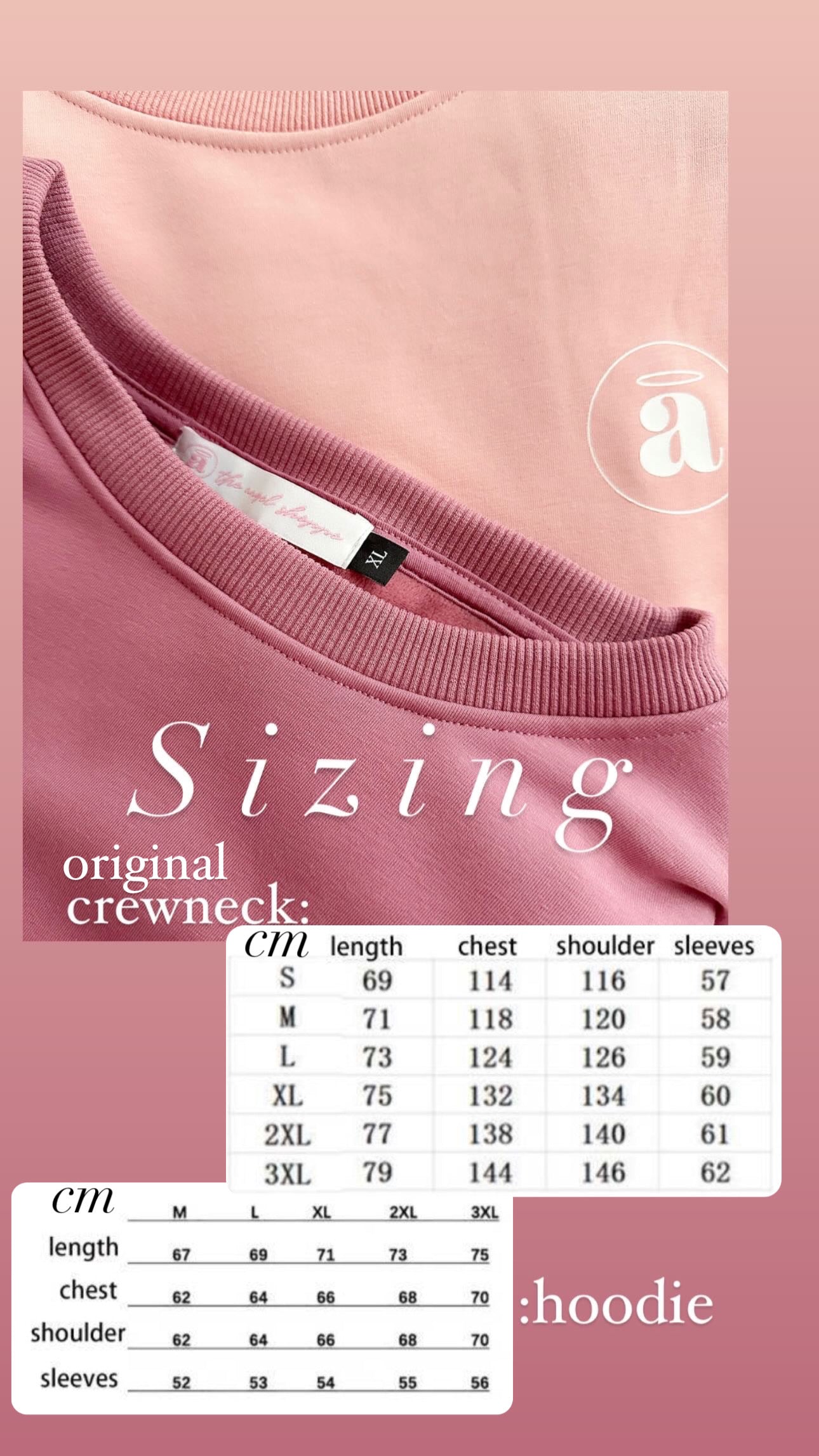 TAS sweater merch: Crewnecks MERCH PRESALE
