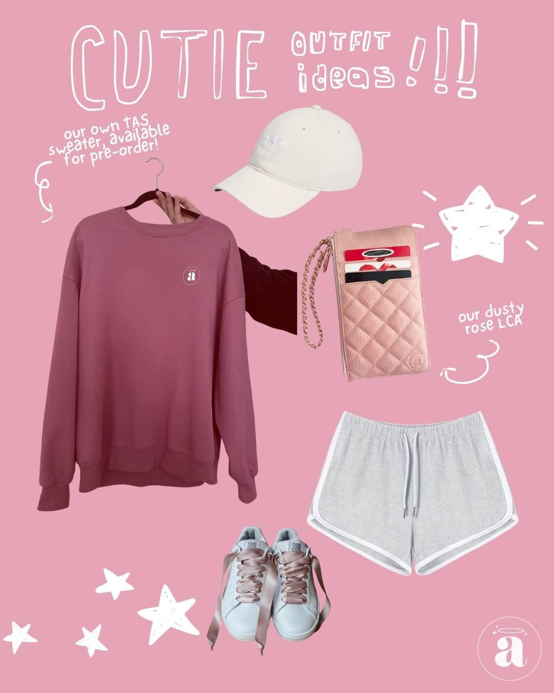 TAS sweater merch: Crewnecks