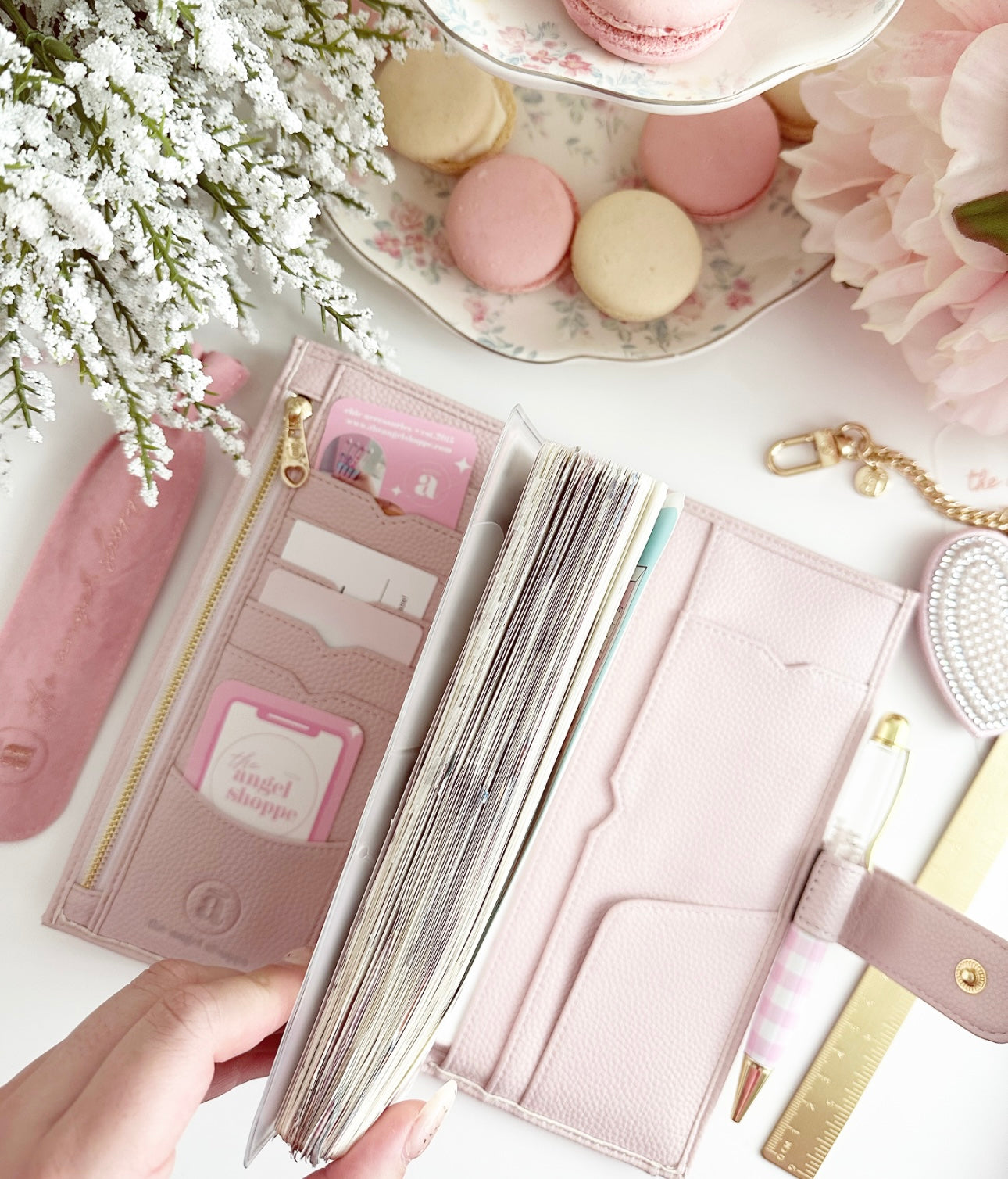 Luxe Quilted Weeks Cover - lilac macaron