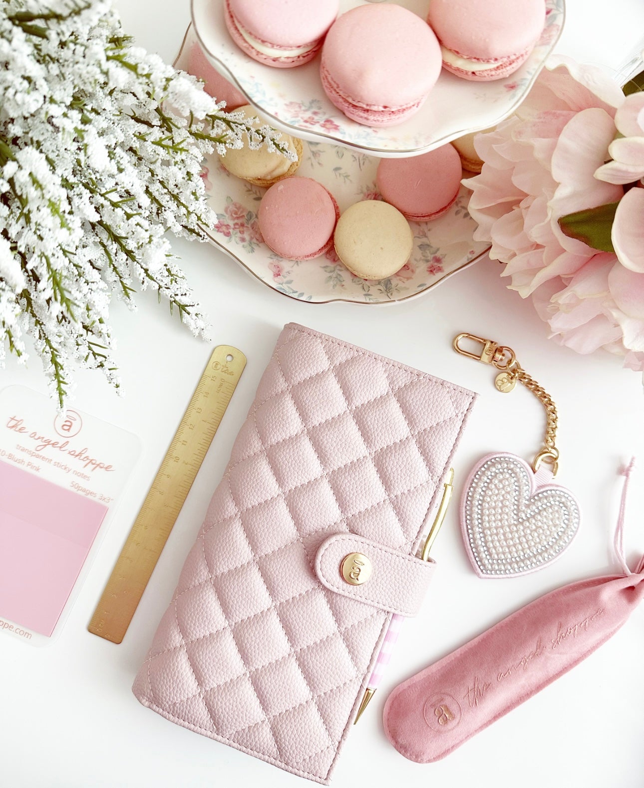 Luxe Quilted Weeks Cover - lilac macaron