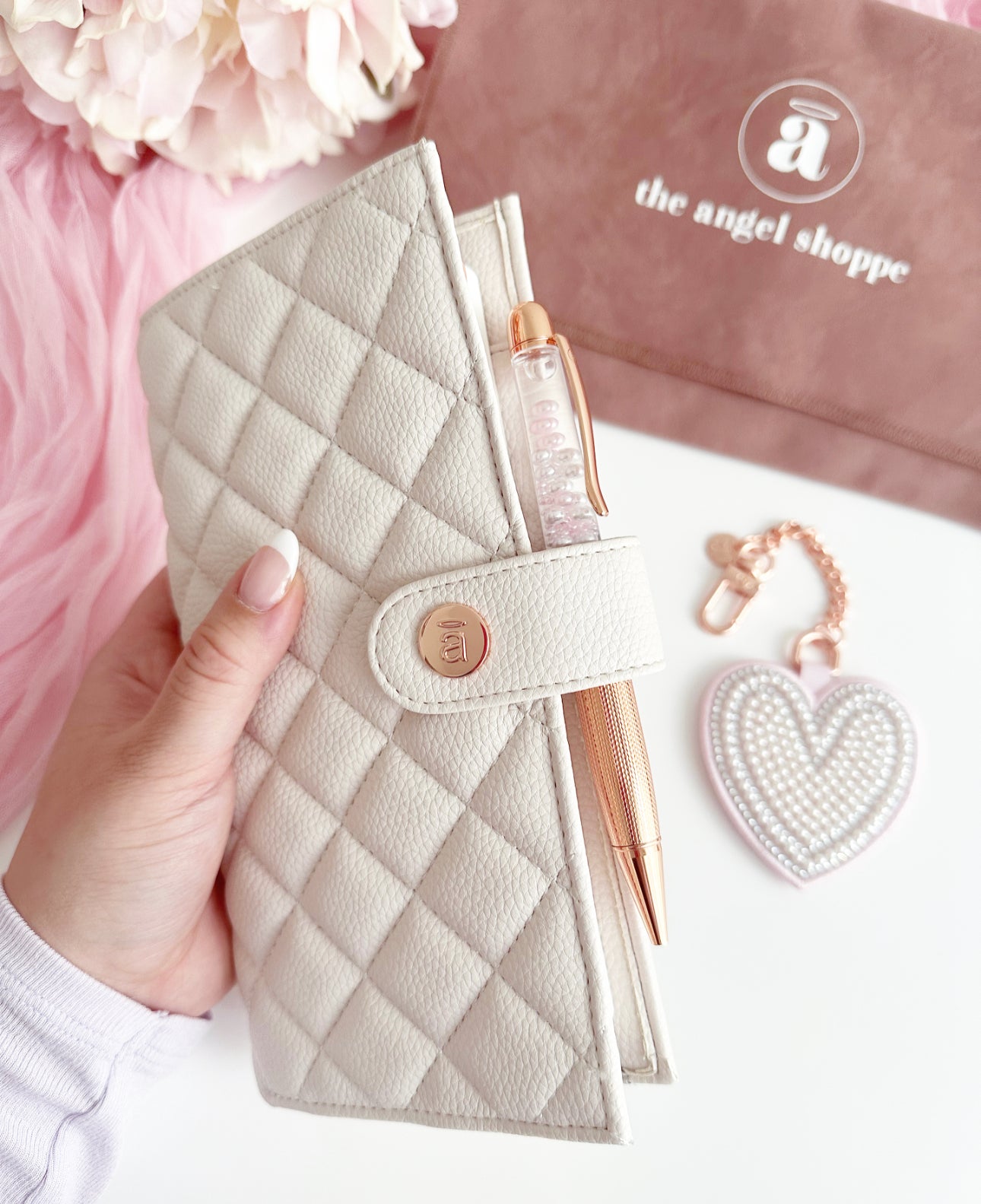Luxe Quilted Weeks Cover - French Vanilla PRESALE