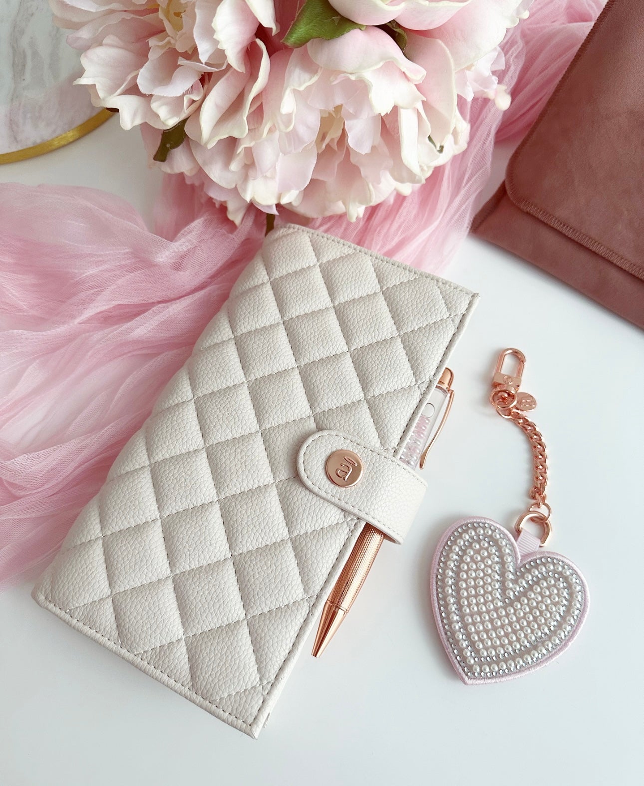 Luxe Quilted Weeks Cover - French Vanilla PRESALE