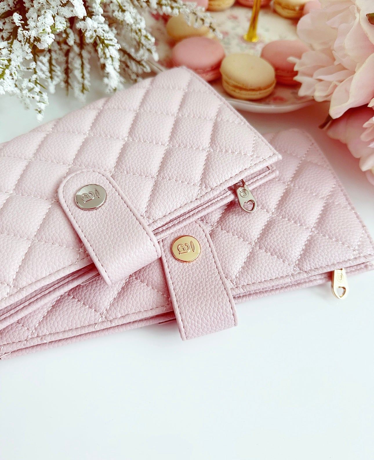 Luxe Quilted Weeks Cover - lilac macaron