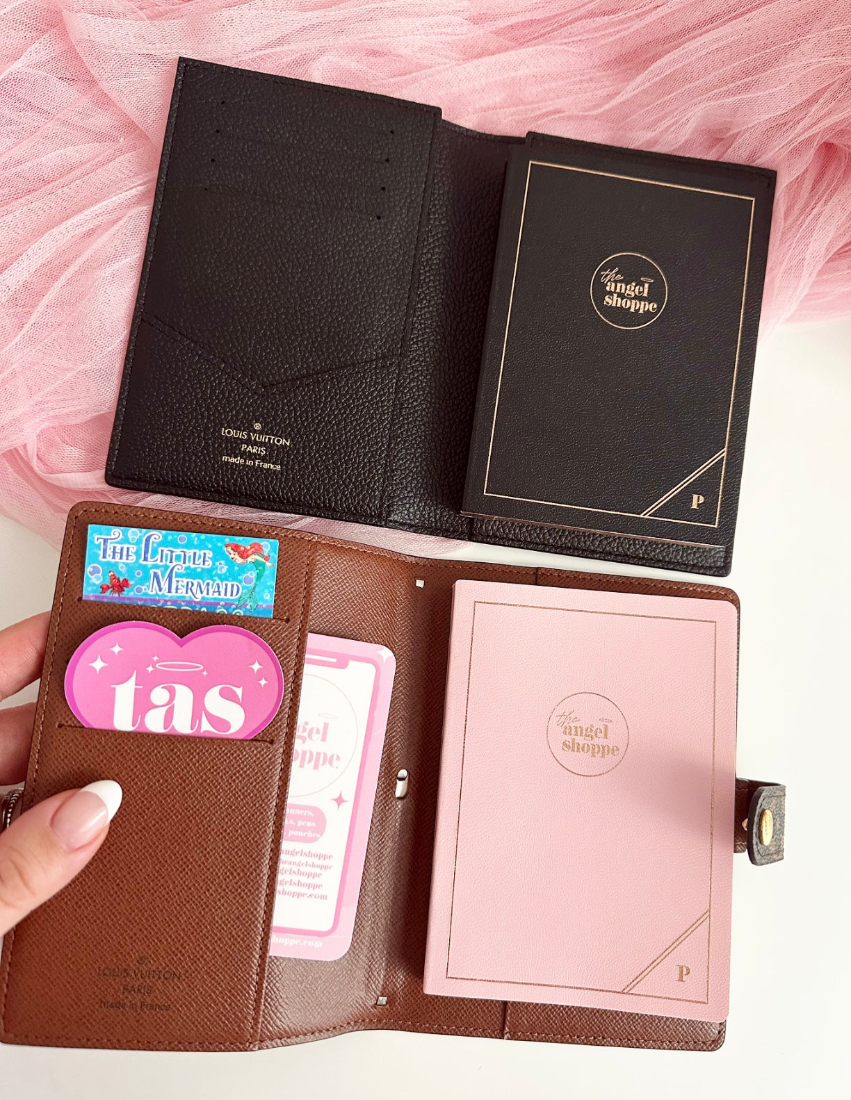 Passport size TAS planners + notebooks