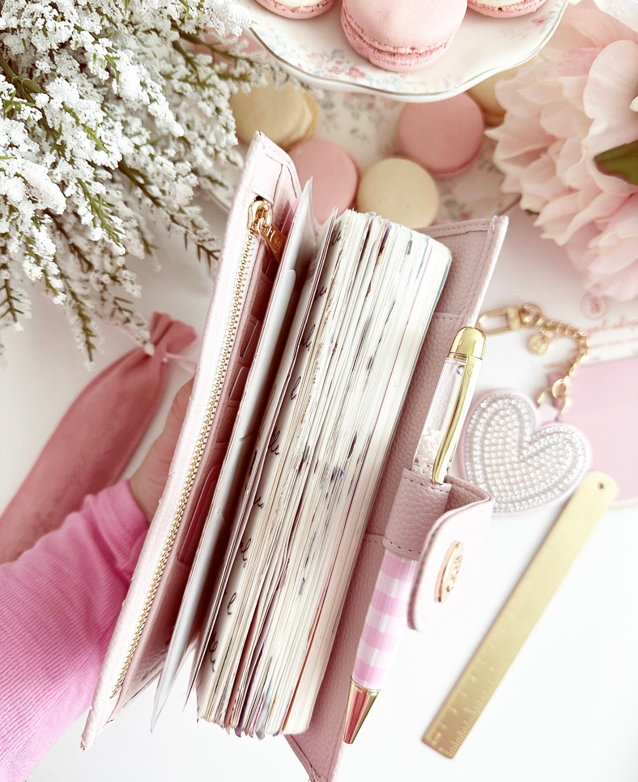 Luxe Quilted Weeks Cover - lilac macaron