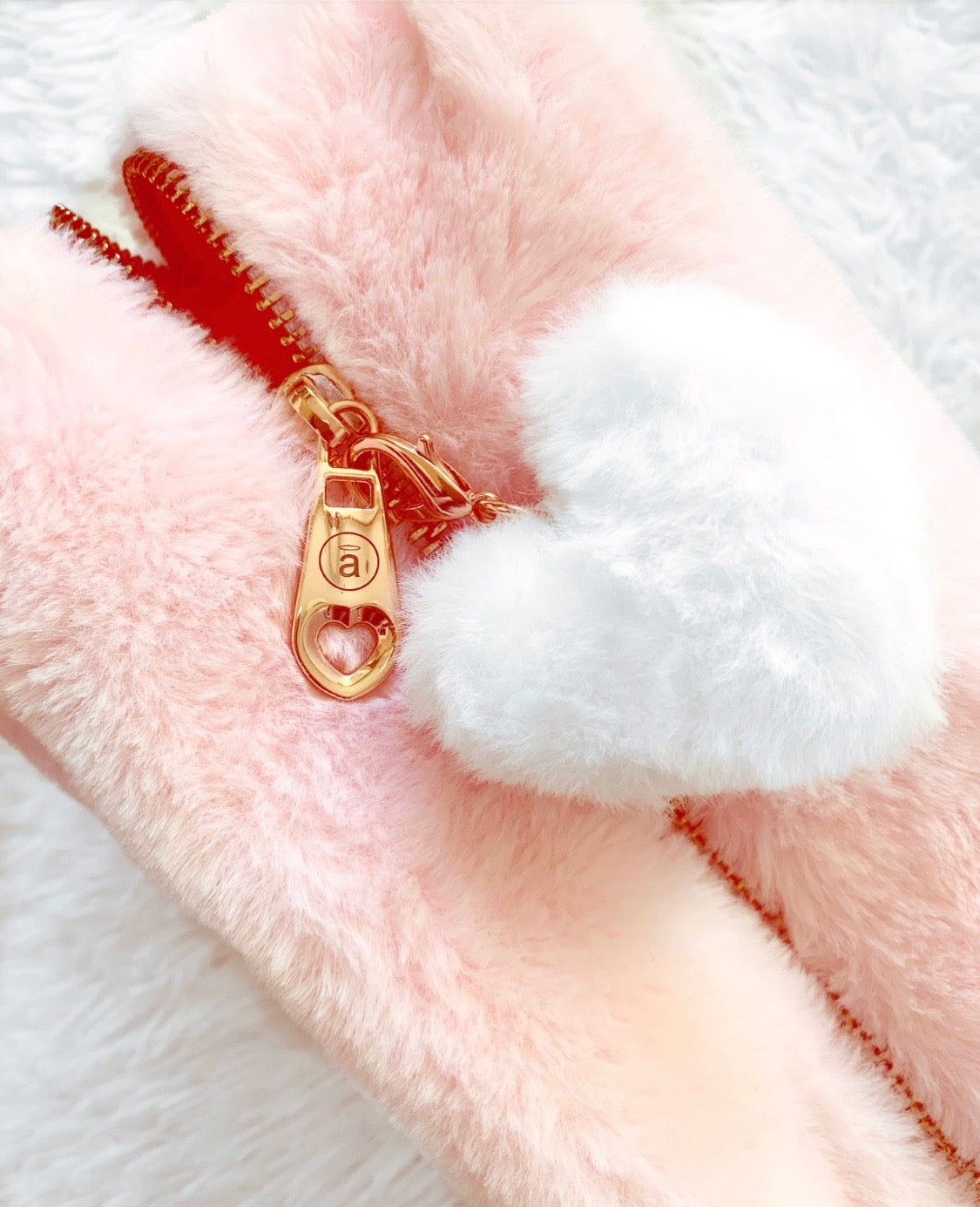 angel FUR POUCHES