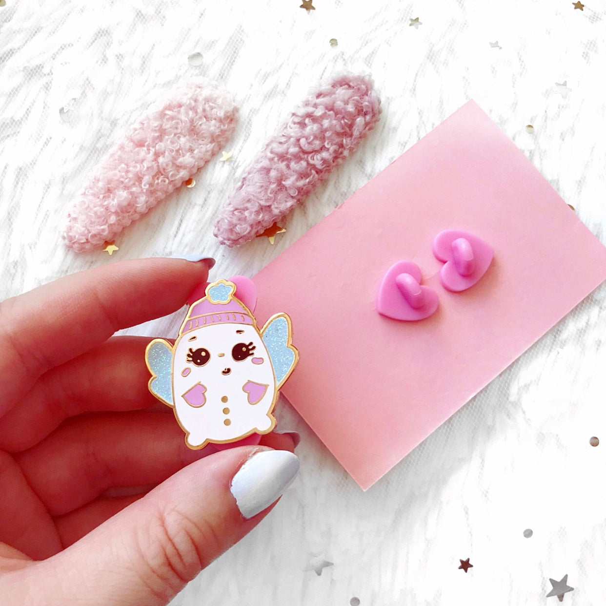 Bubz Original Character Enamel Pin