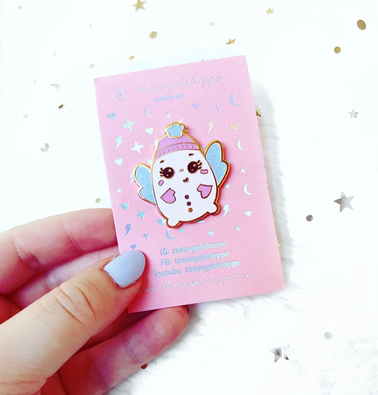 Bubz Original Character Enamel Pin