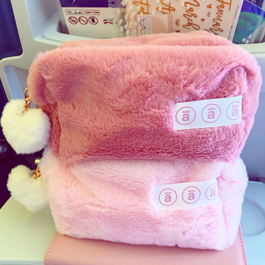 angel FUR POUCHES