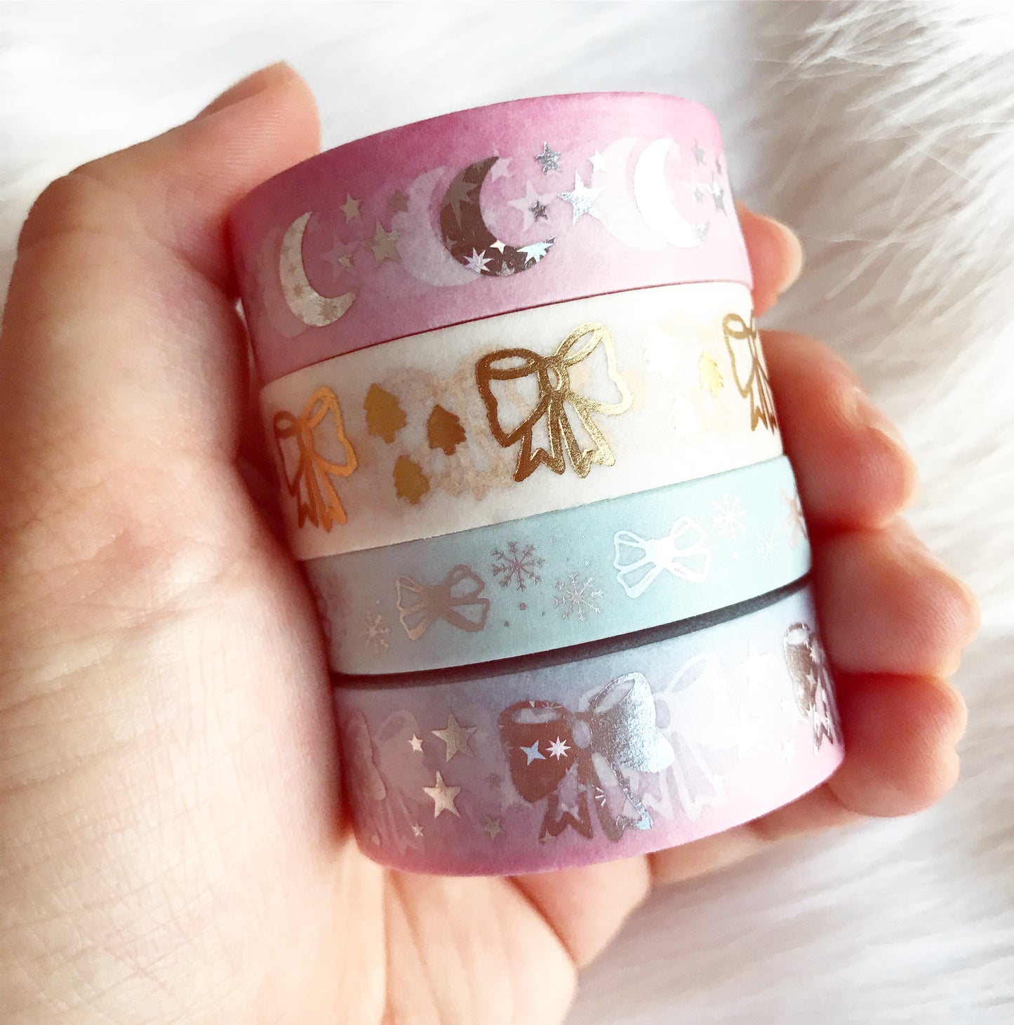 4 washi tapes (DELUXE BUNDLE)