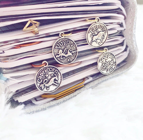 Horoscope clips (dangles)
