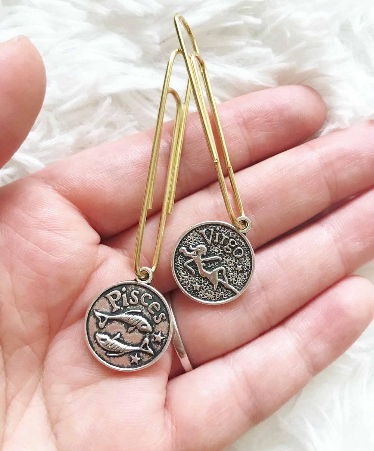 Horoscope clips (dangles)