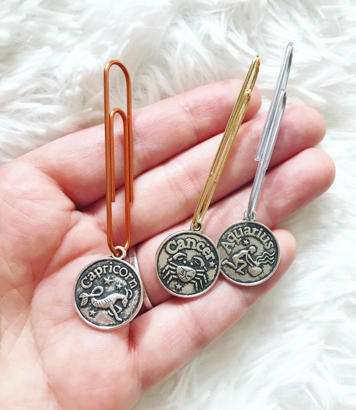 Horoscope clips (dangles)