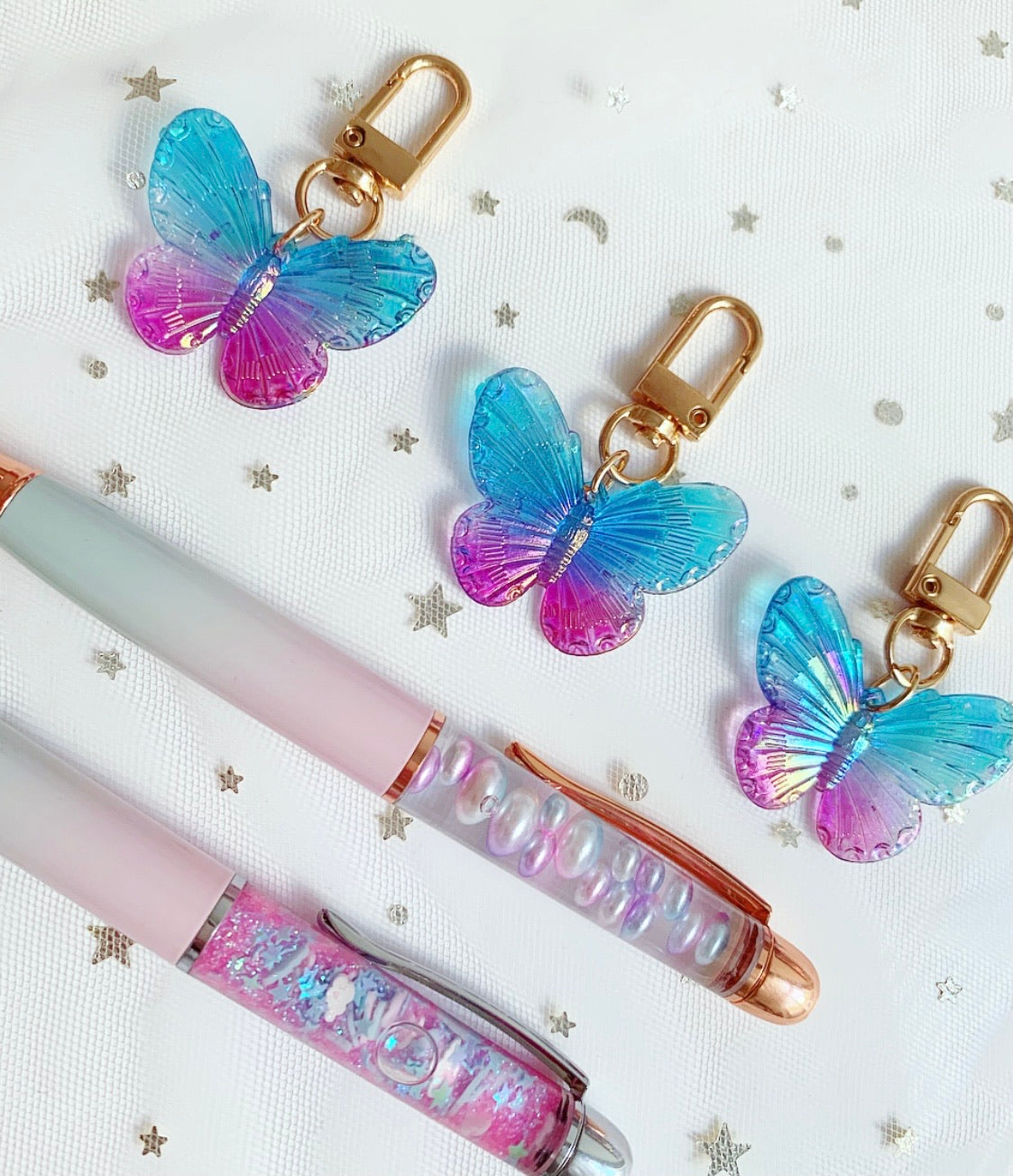 butterfly dream keychain