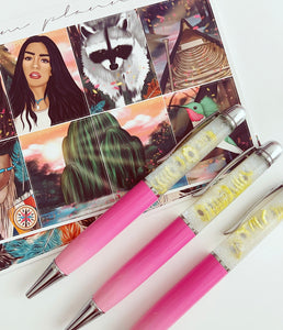 * low stock * Pocahontas/ Just around the Riverbend Pen *limited edition* 7 year shop anniversary pen
