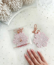 designer Frozen keychains - pearls, crystal gem rhinestones * Limited Edition *