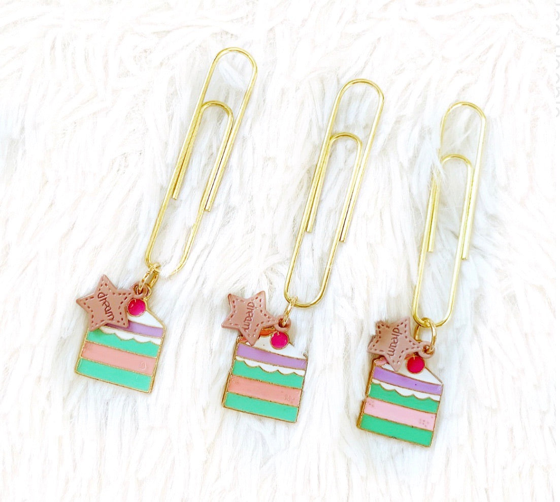 CAKE! Dangle clip: BIRTHDAY COLLECTION