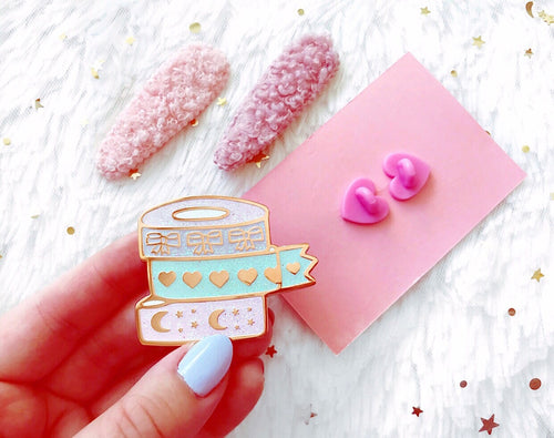 Chic Washi Tape Enamel Pin *LIMITED EDITION*