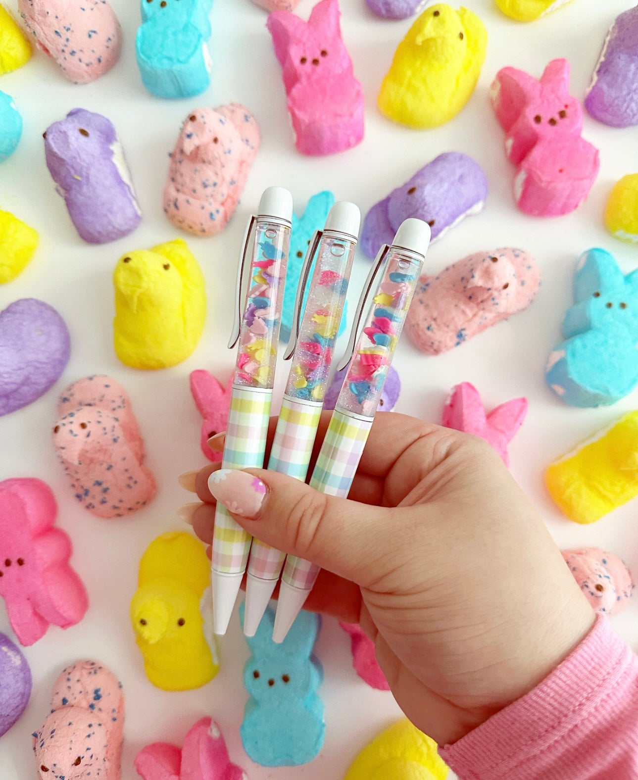 rainbow gingham - Shine Sticker Studio Collab