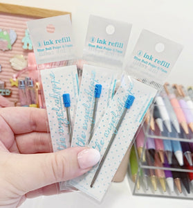 0.7mm Blue Ballpoint ink Refill - exclusive to our chic pens