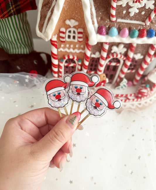 Santa Shaker clip